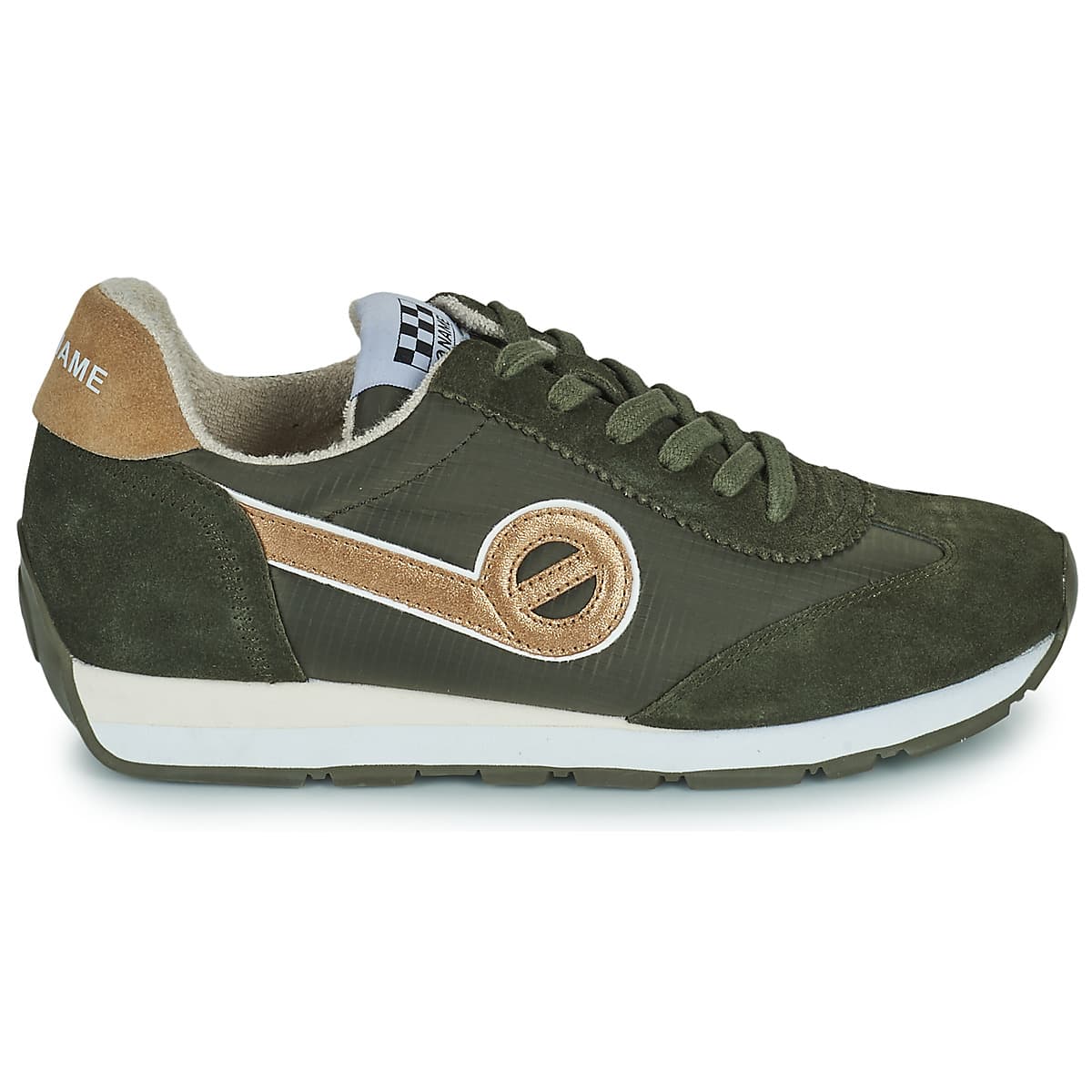 Women's Sneakers No Name Khaki