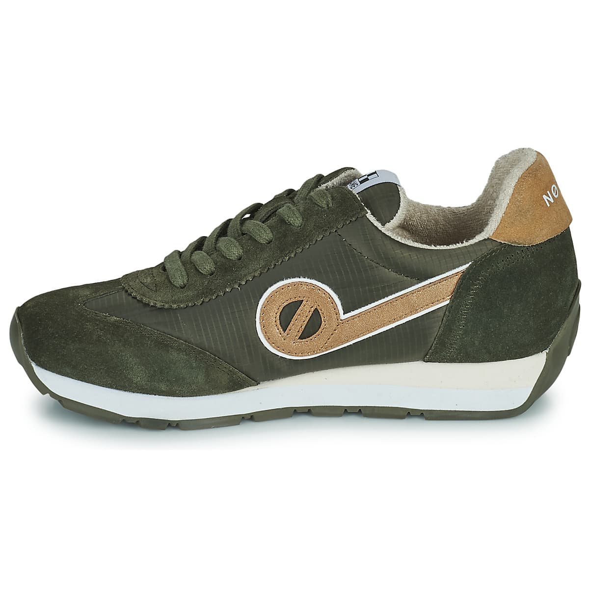 Women's Sneakers No Name Khaki