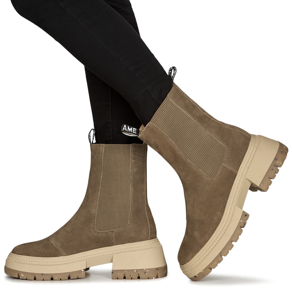 Women's Boots No Name Beige