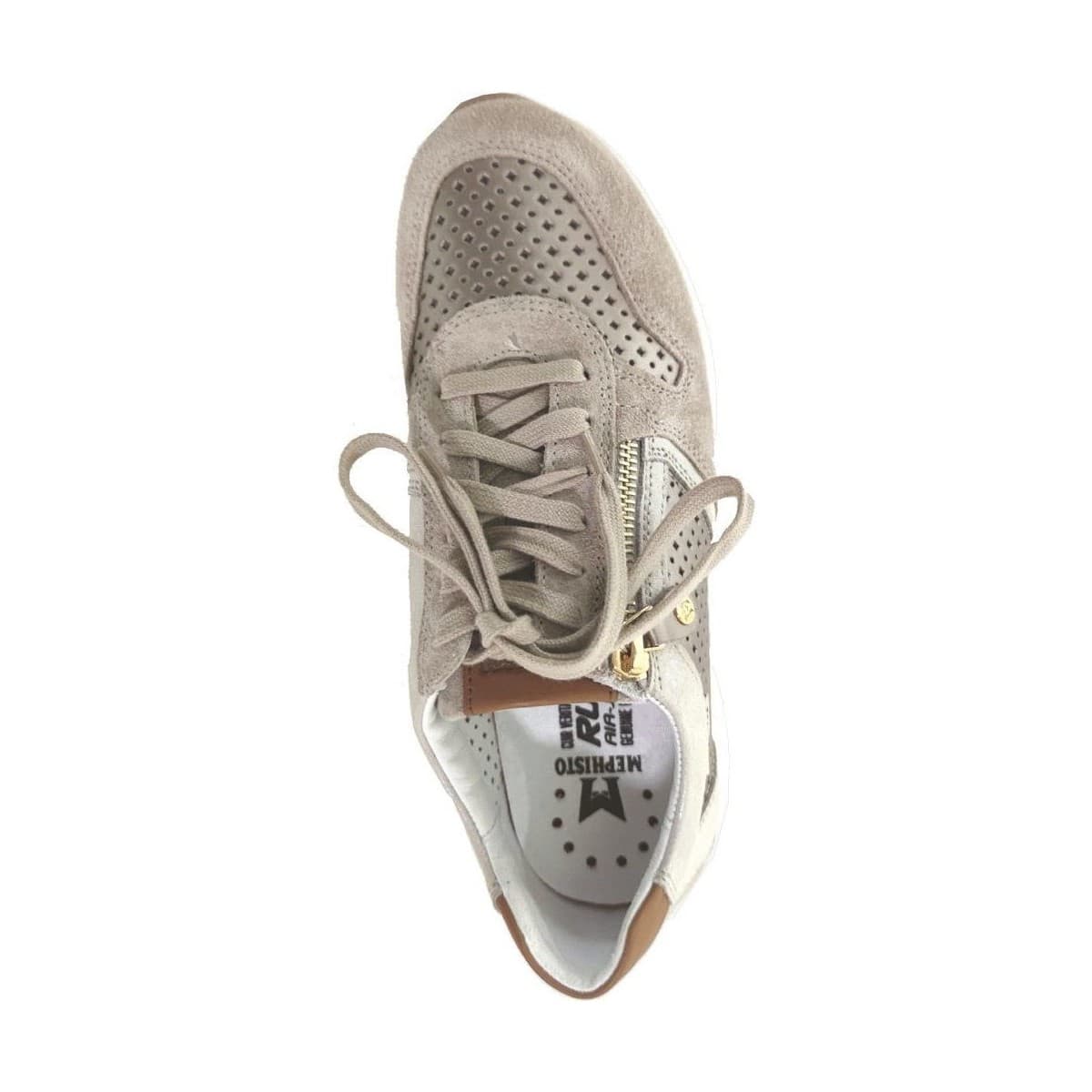 Women's Sneakers Mephisto Beige