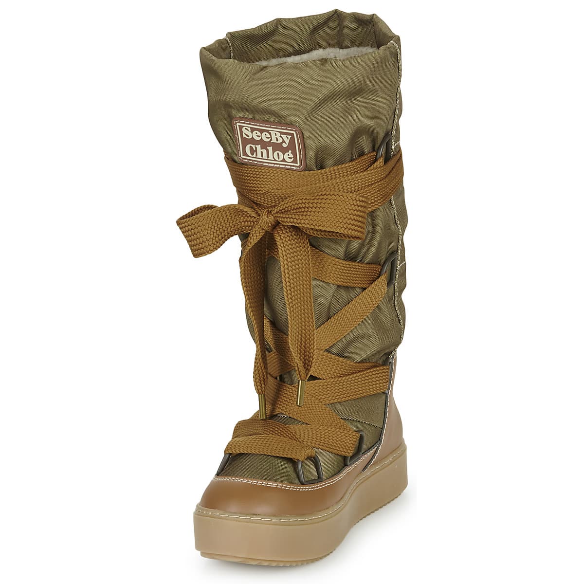 Women's Outdoor Shoes See by Chloé Khaki