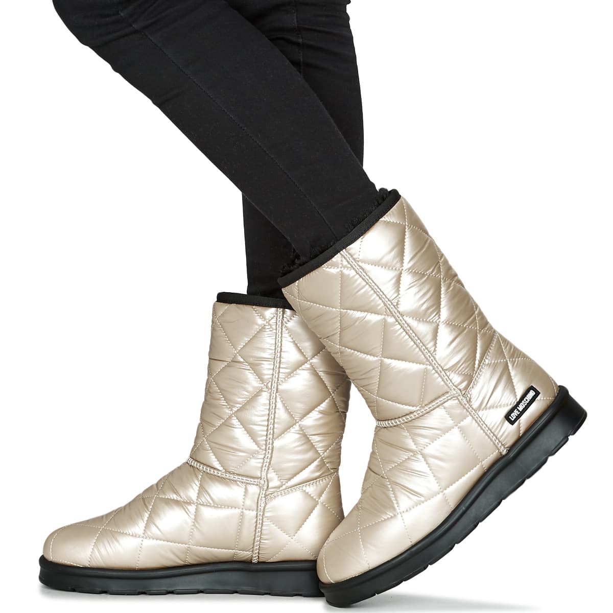 Women's Outdoor Shoes Love Moschino Gold