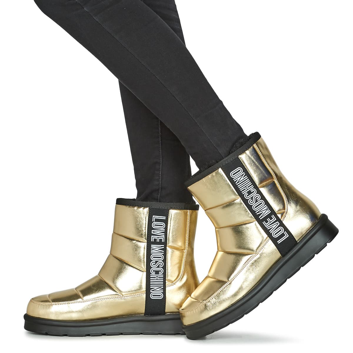 Women's Outdoor Shoes Love Moschino Gold