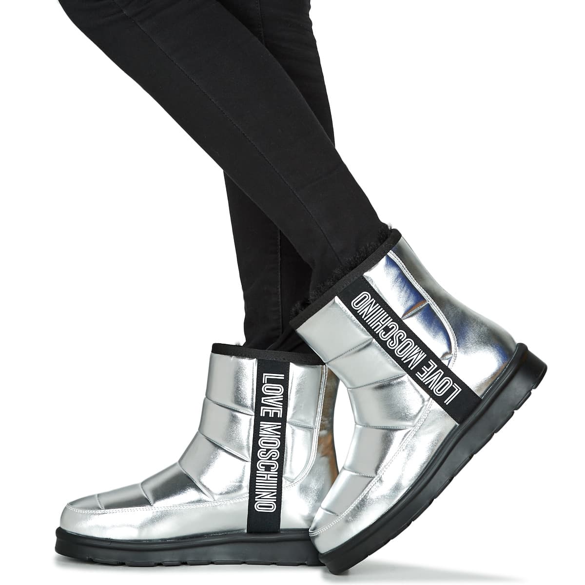 Women's Outdoor Shoes Love Moschino Silver