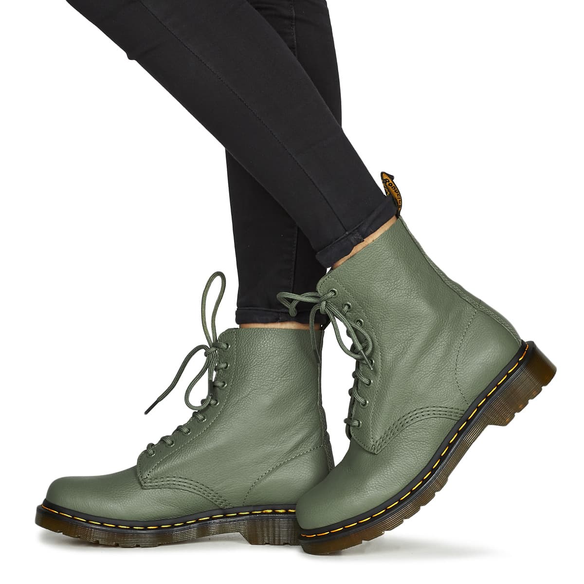 Women's Boots Dr. Martens Khaki