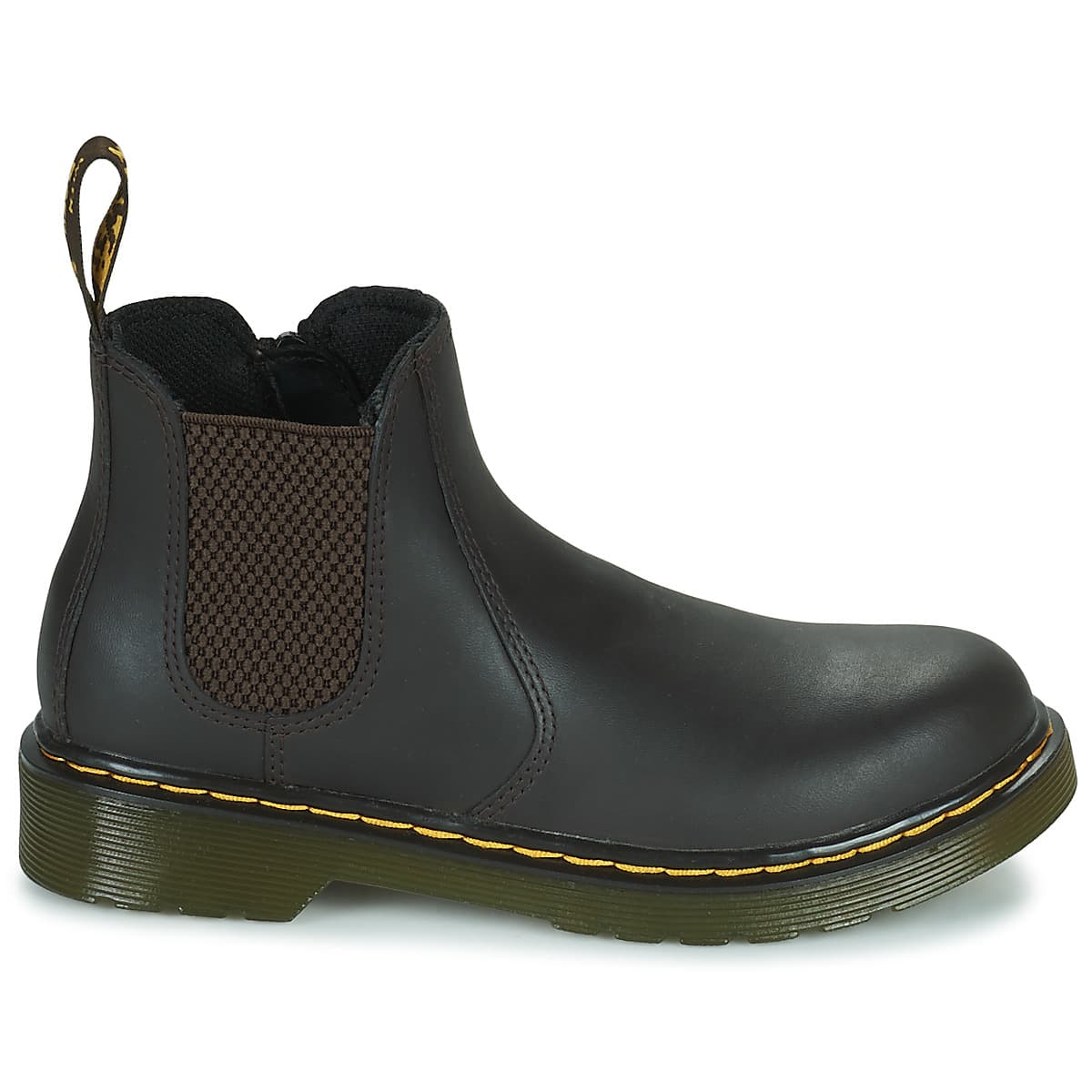 Boys' Boots Dr. Martens Brown