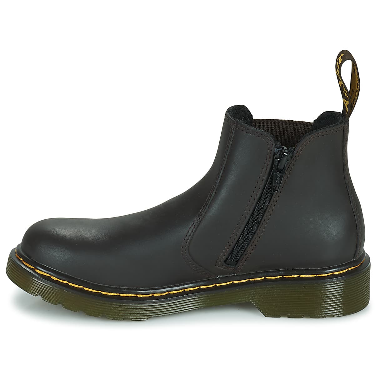 Boys' Boots Dr. Martens Brown