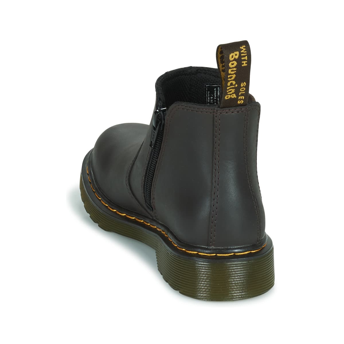 Boys' Boots Dr. Martens Brown