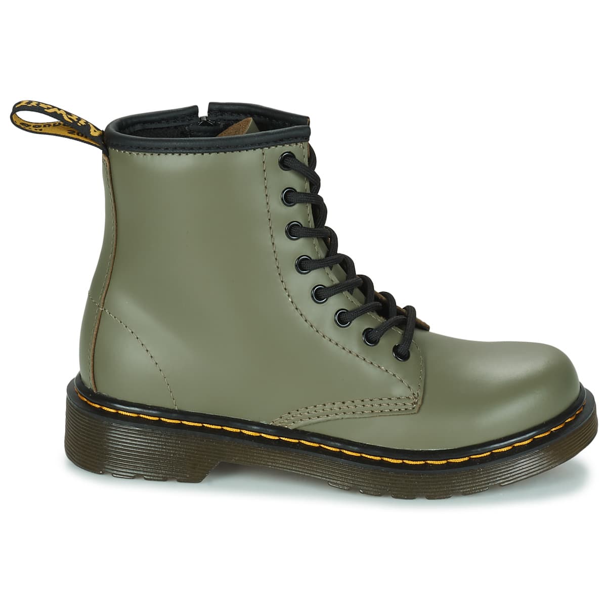 Boys' Boots Dr. Martens Khaki