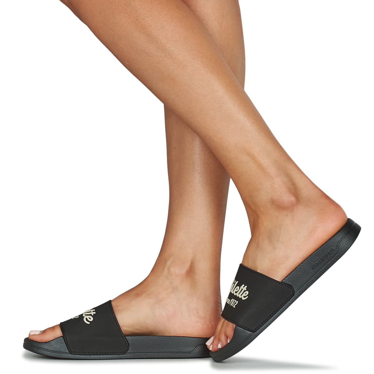 Women's Flip Flops adidas Black
