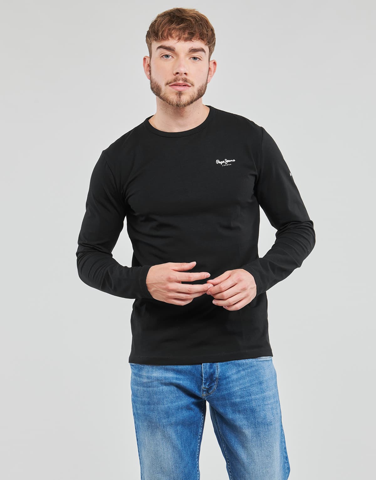 Men's T-Shirts Pepe Jeans Black
