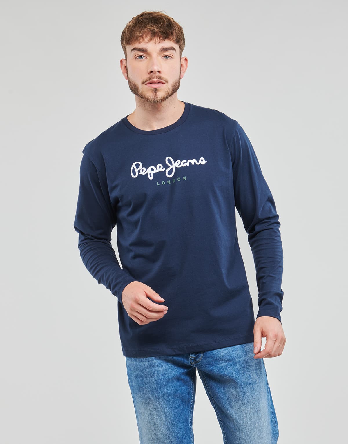 Men's T-Shirts Pepe Jeans Blue