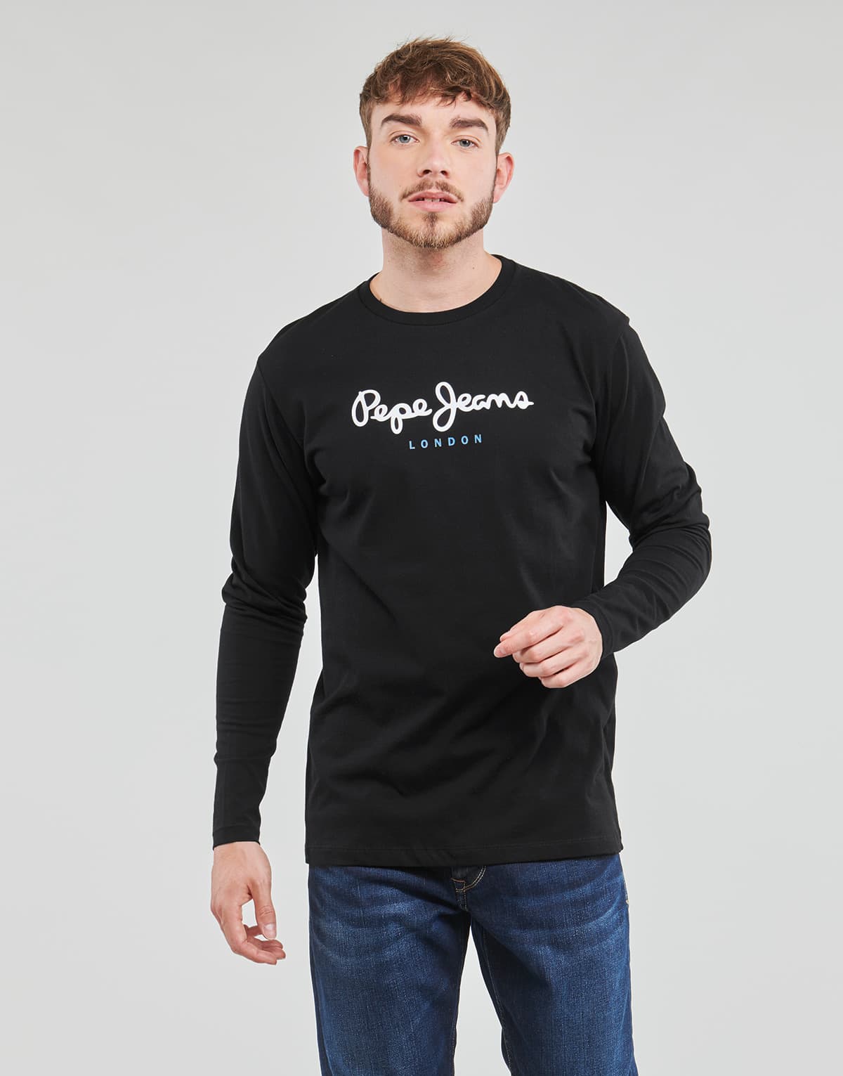 Men's T-Shirts Pepe Jeans Black