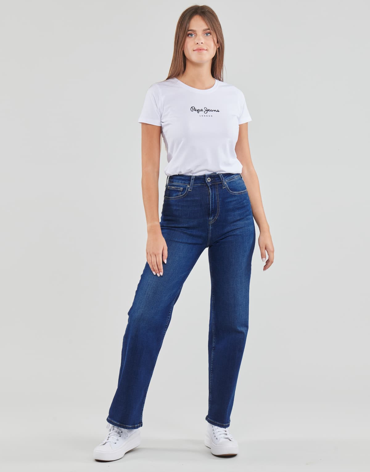 Women's Pants Pepe Jeans Blue