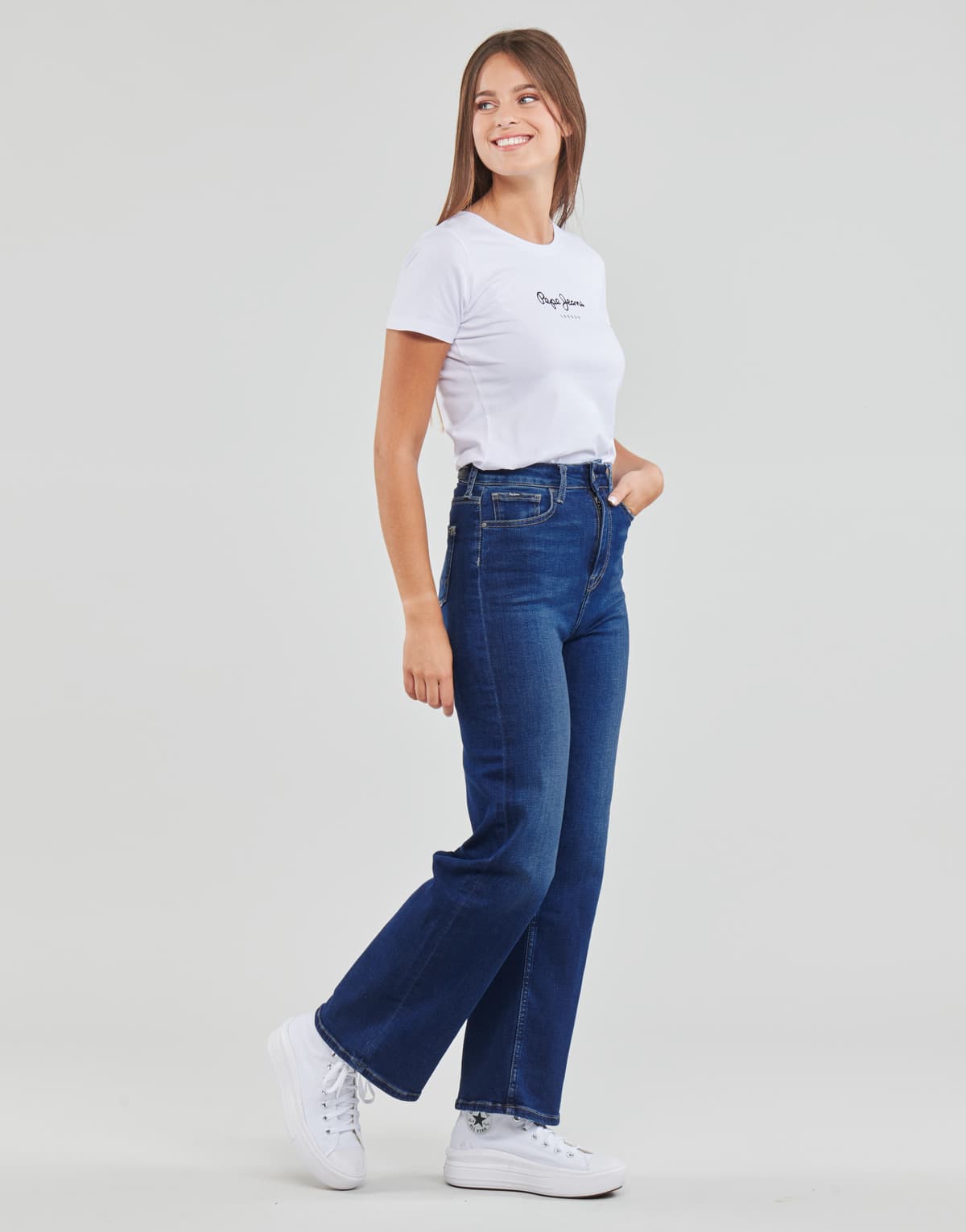 Women's Pants Pepe Jeans Blue
