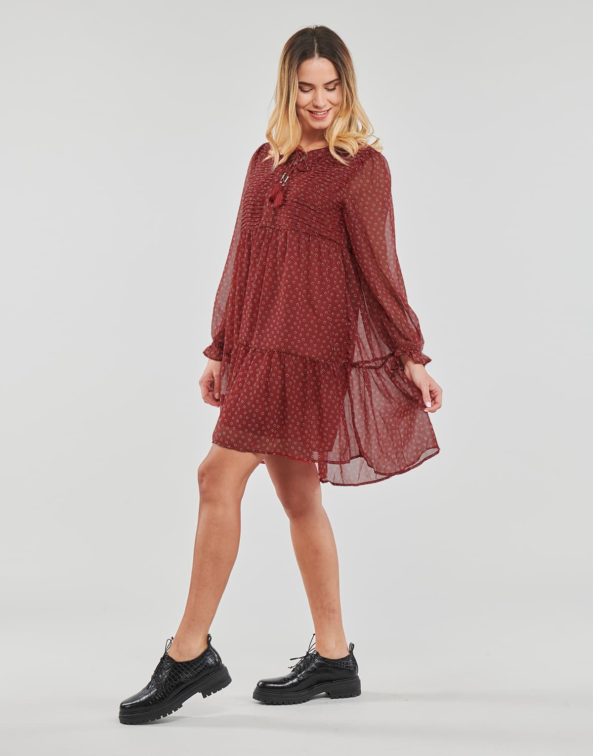 Women's Dresses Pepe Jeans Red