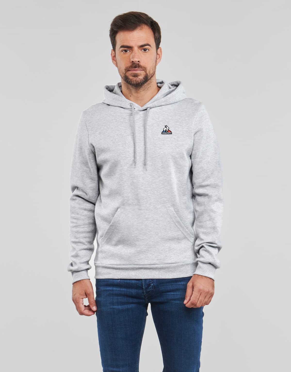 Men's Sports Hoodies & Sweatshirts Le Coq Sportif Gray