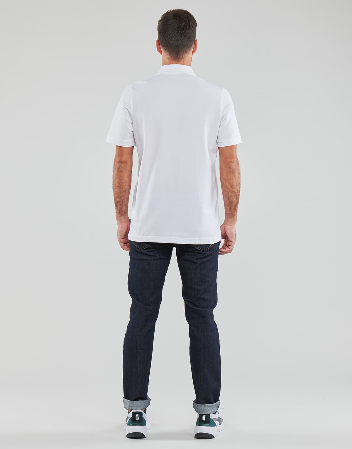 Men's Polo Shirts Puma White