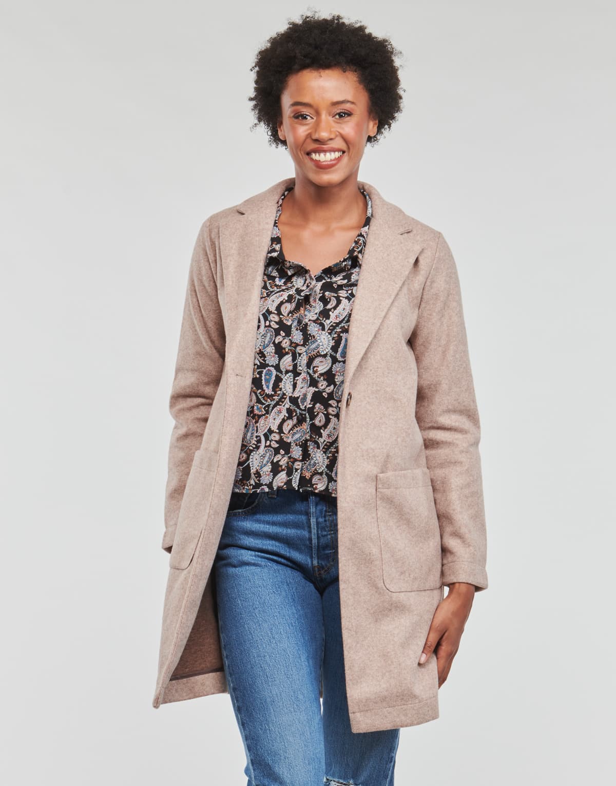 Women's Coats JDY Beige