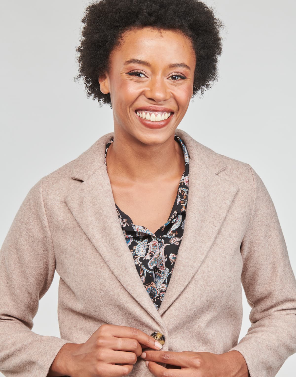 Women's Coats JDY Beige