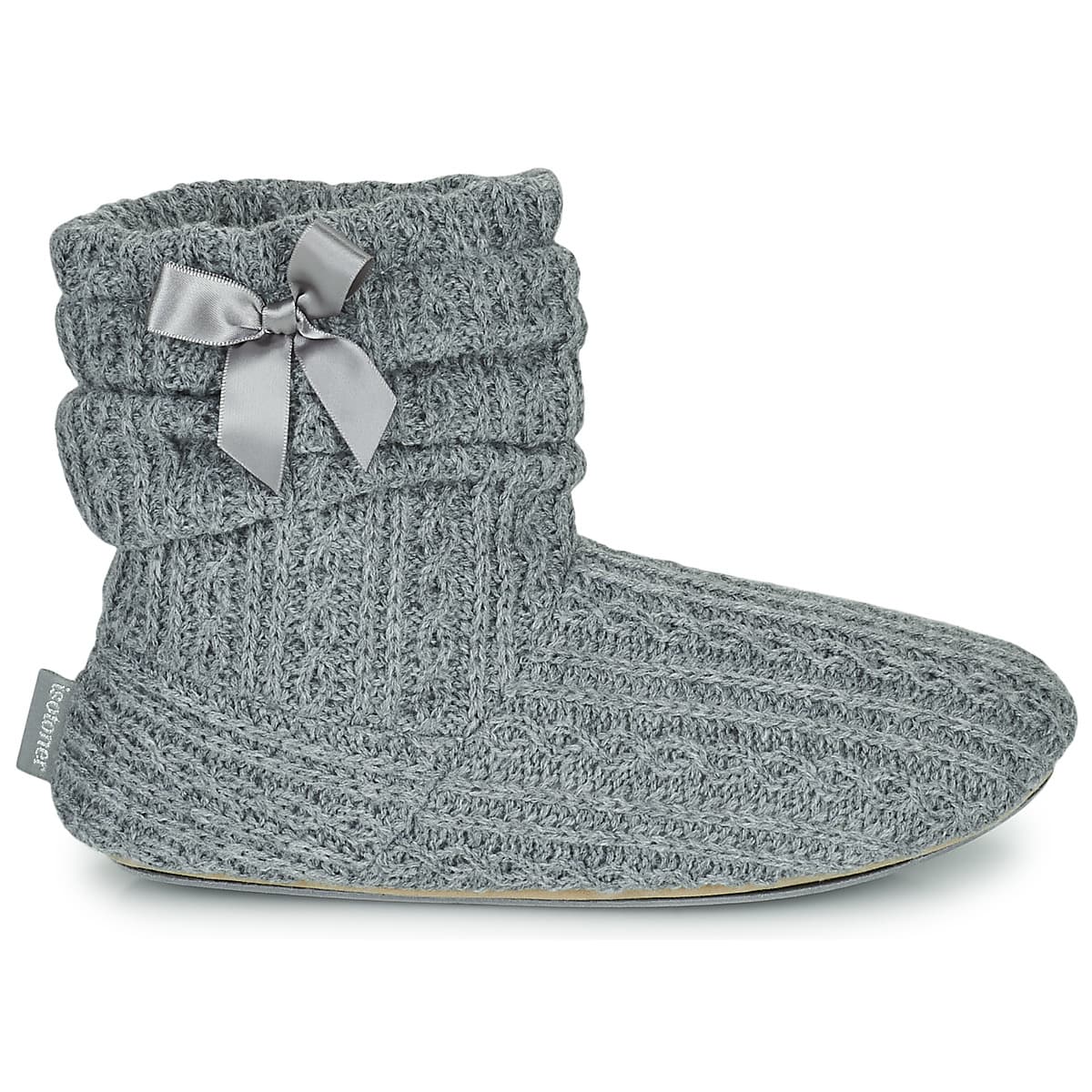 Women's House Slippers Isotoner Gray