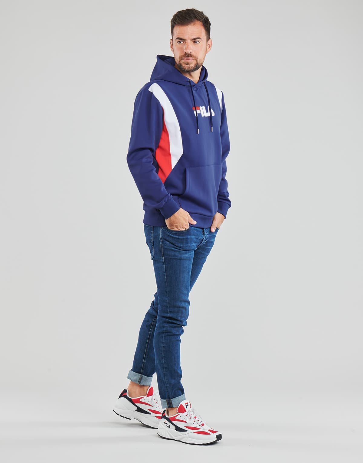 Men's Sweatshirts Fila Blue