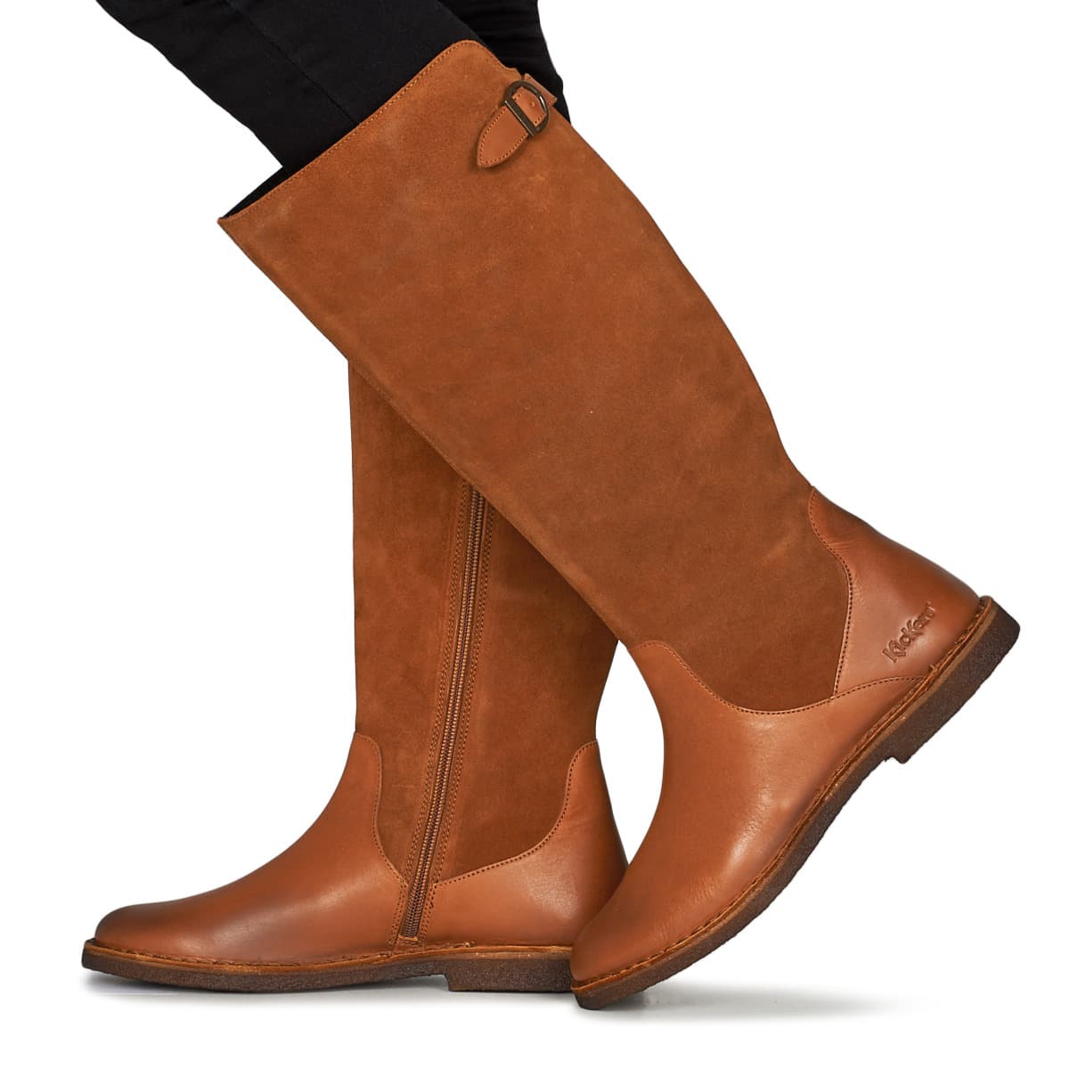Women's Boots Kickers Brown
