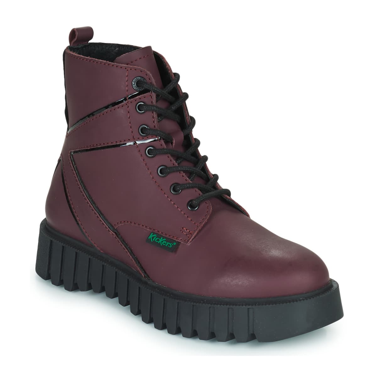Women's Boots Kickers Bordeaux