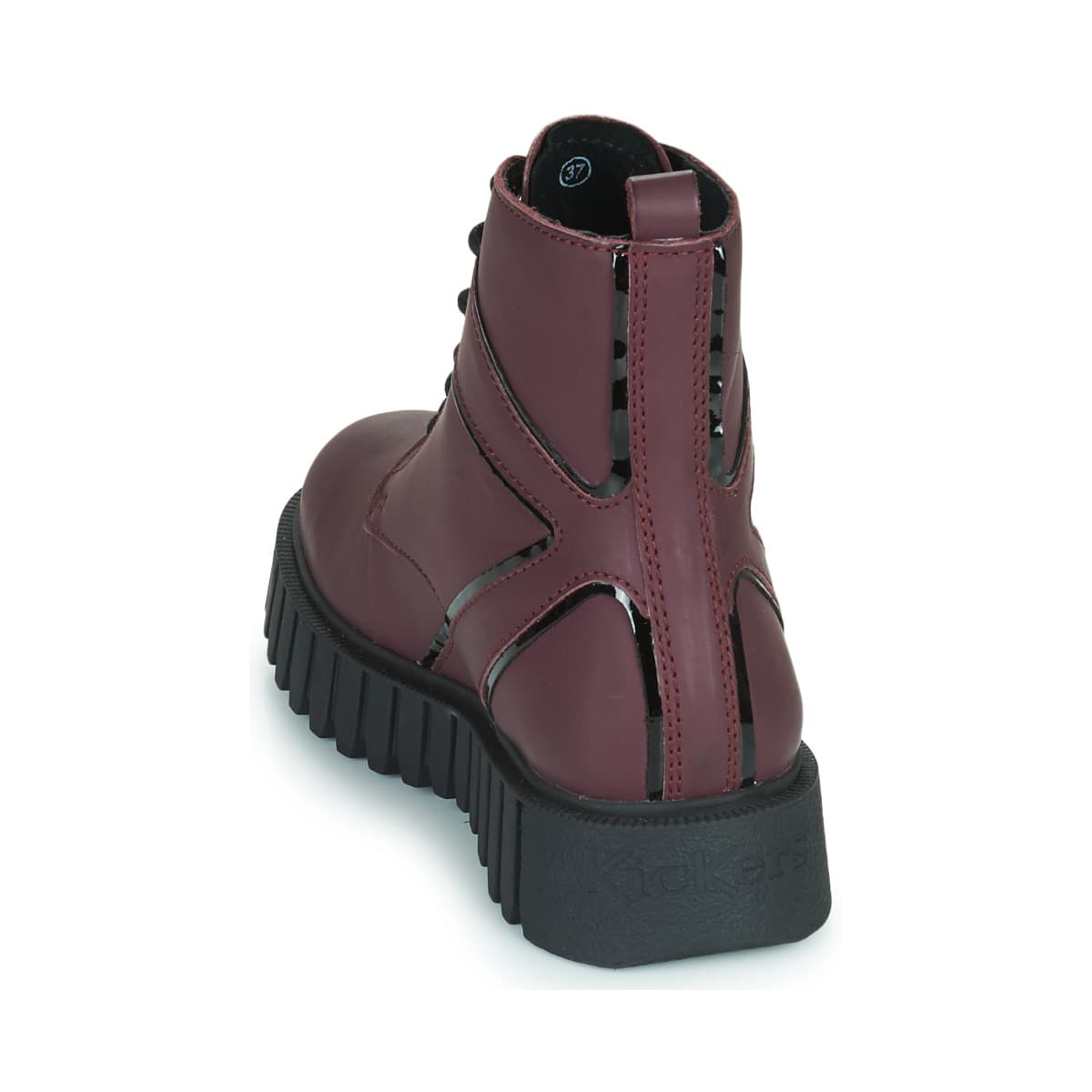 Women's Boots Kickers Bordeaux