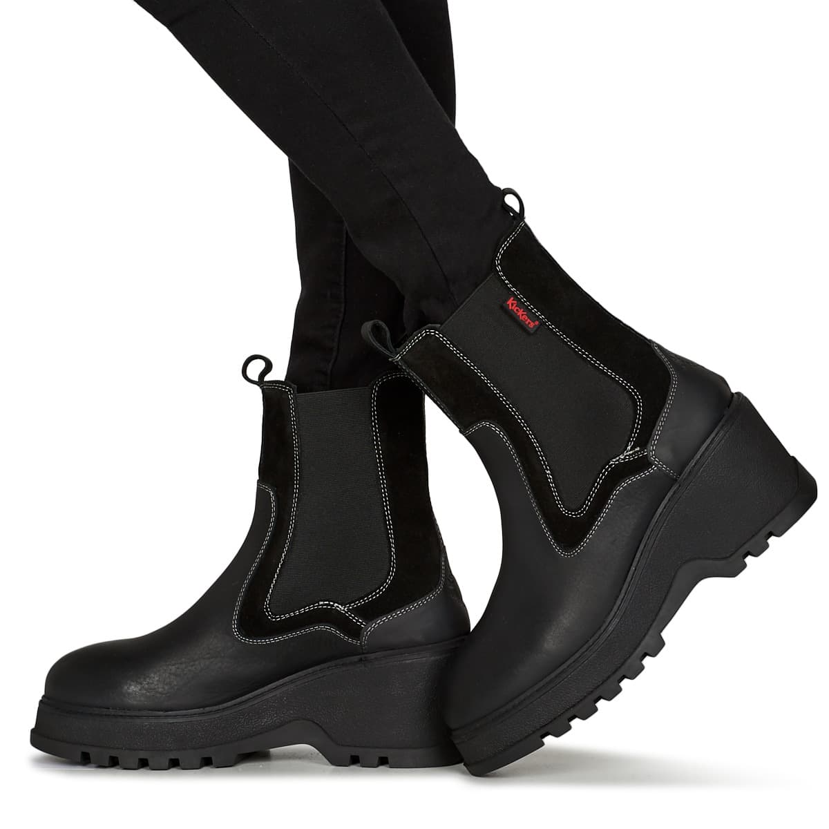 Women's Boots Kickers Black