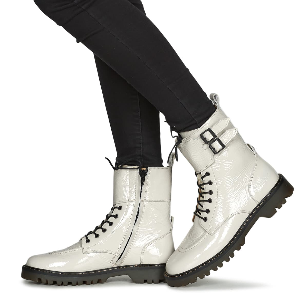 Women's Boots Kickers White