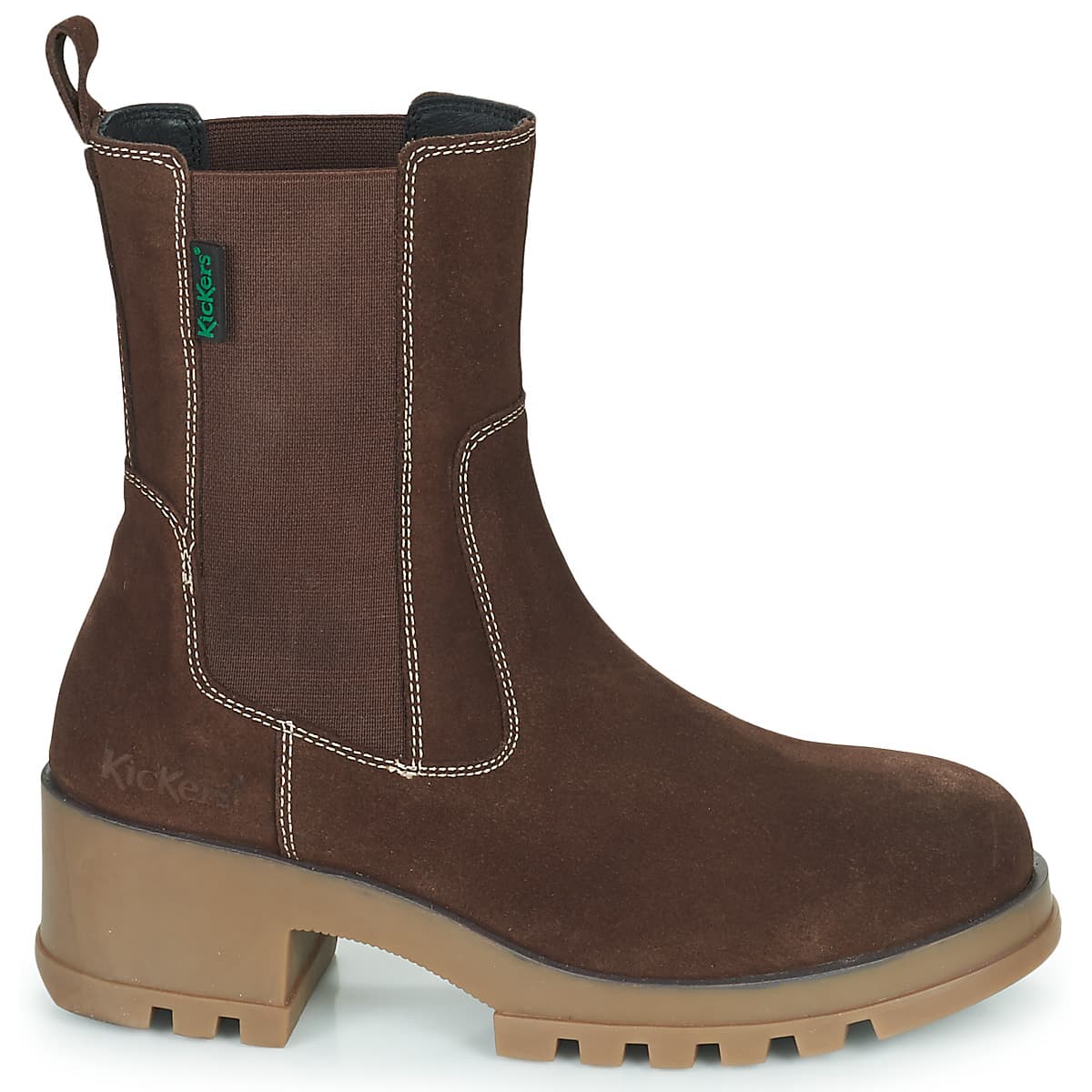 Women's Ankle Boots Kickers Brown