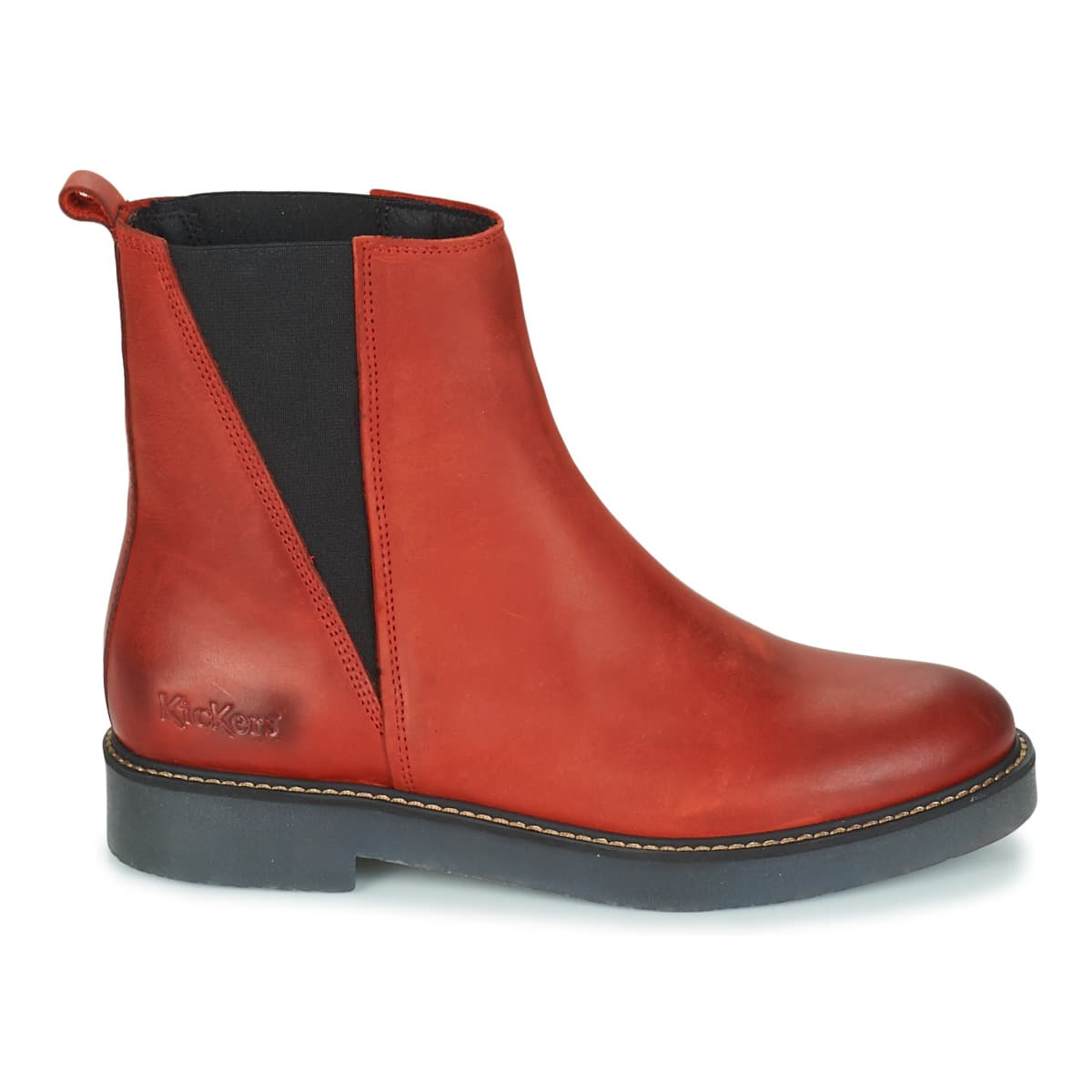 Women's Boots Kickers Bordeaux