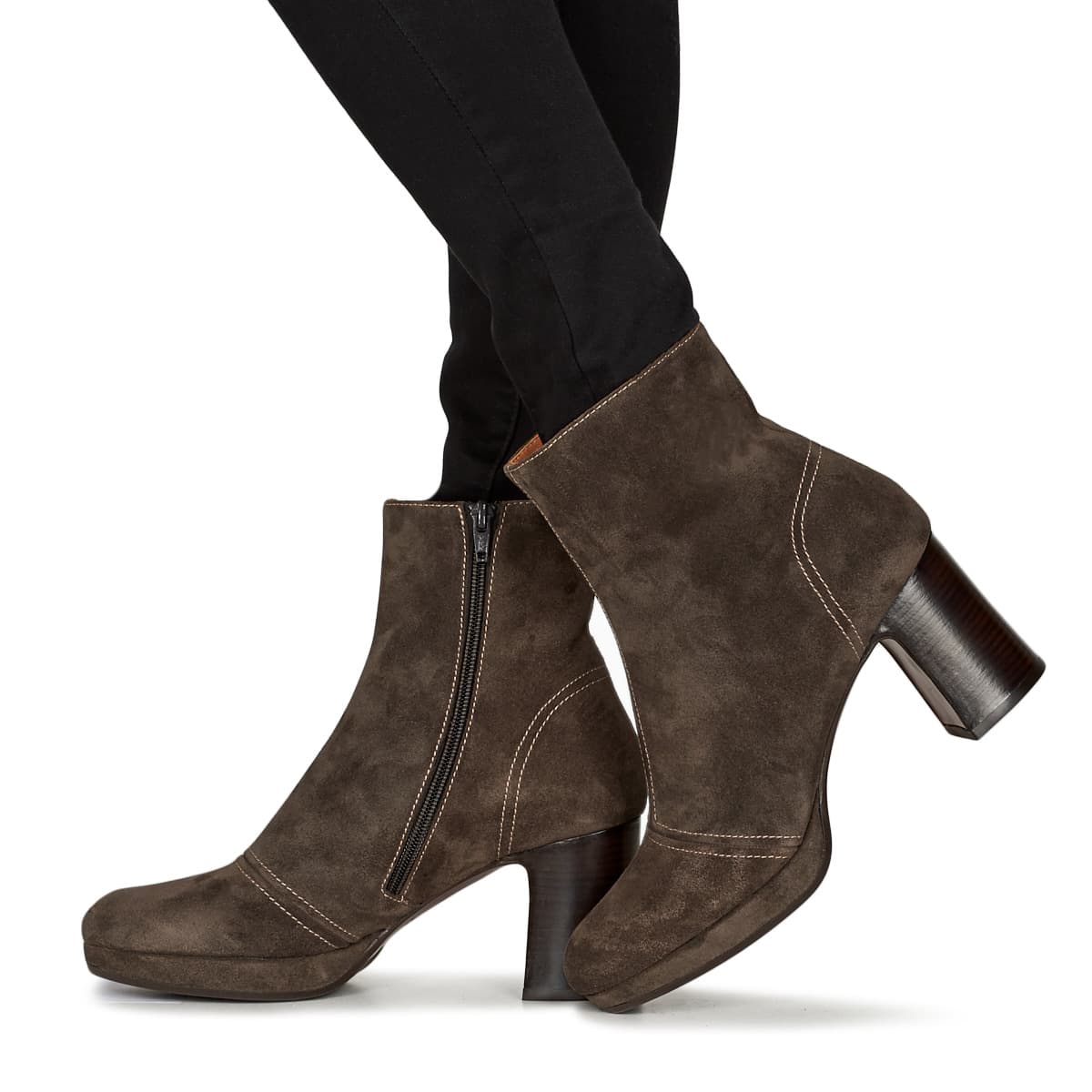 Women's Ankle Boots Chie Mihara Brown