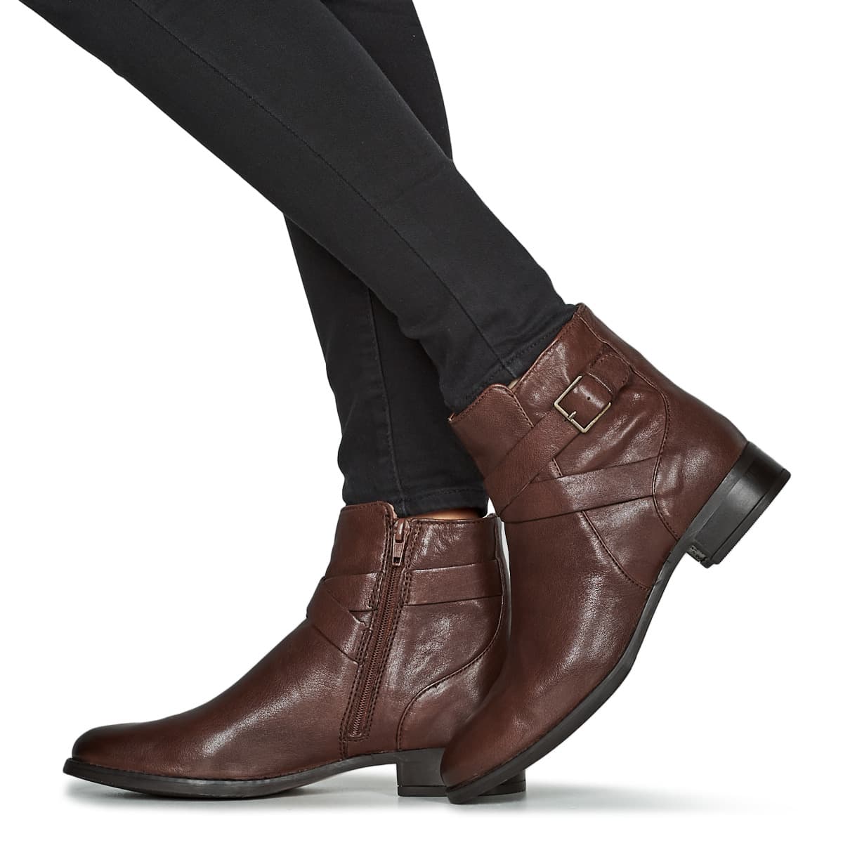 Women's Boots Clarks Brown
