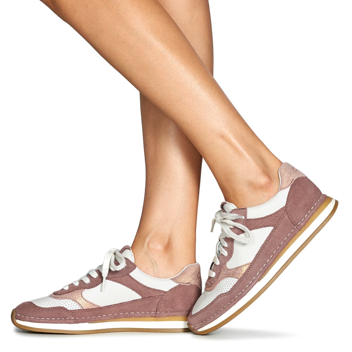 Women's Sneakers Clarks Purple