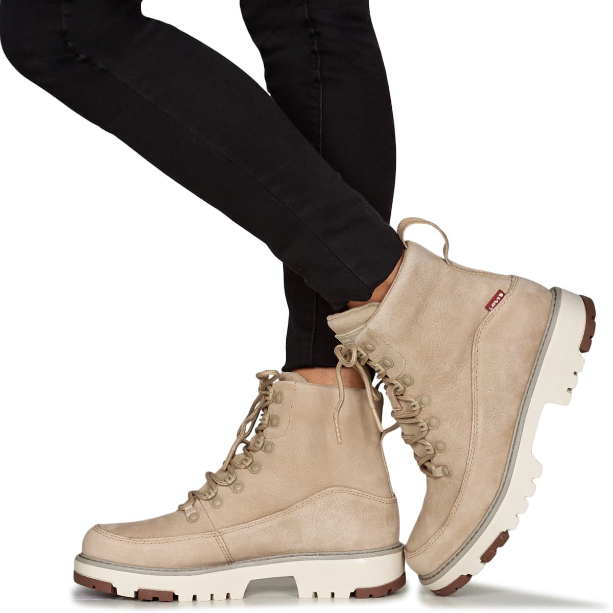 Women's Boots Levis Beige