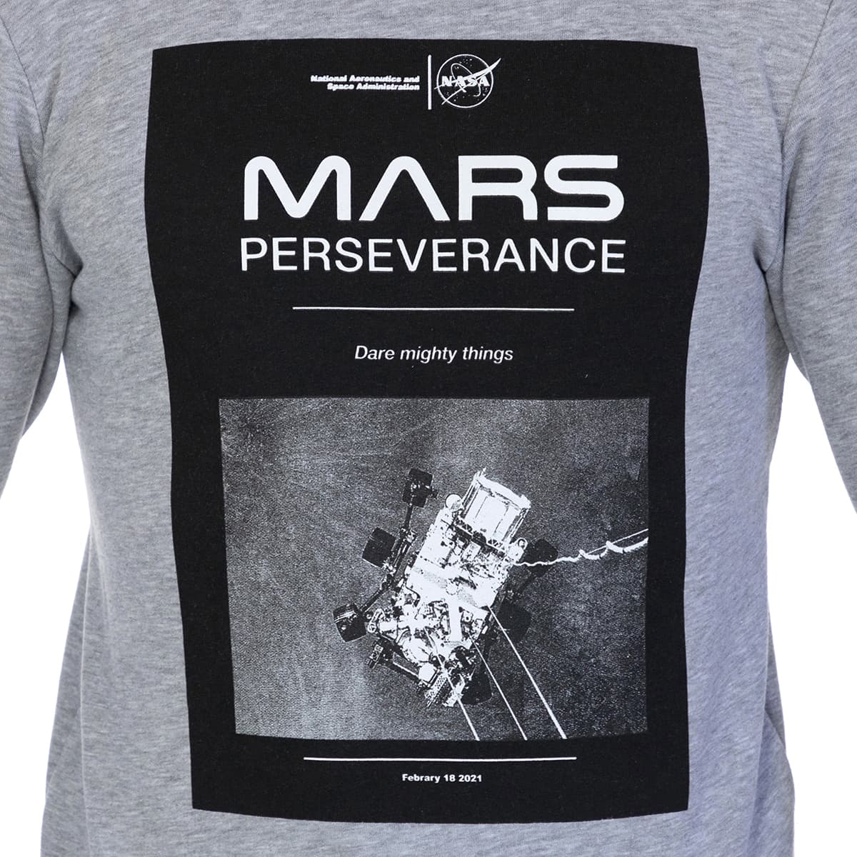 Men's Sports T-Shirts Nasa Gray