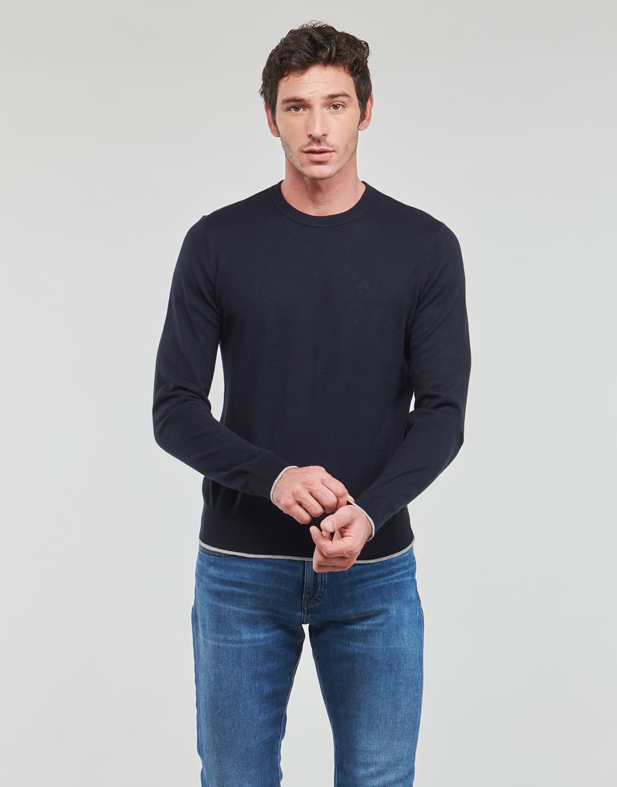 Men's Sweaters Armani Exchange Blue