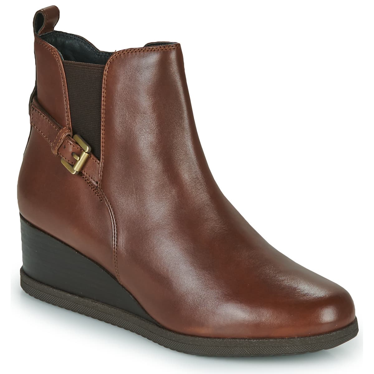 Women's Ankle Boots Geox Brown