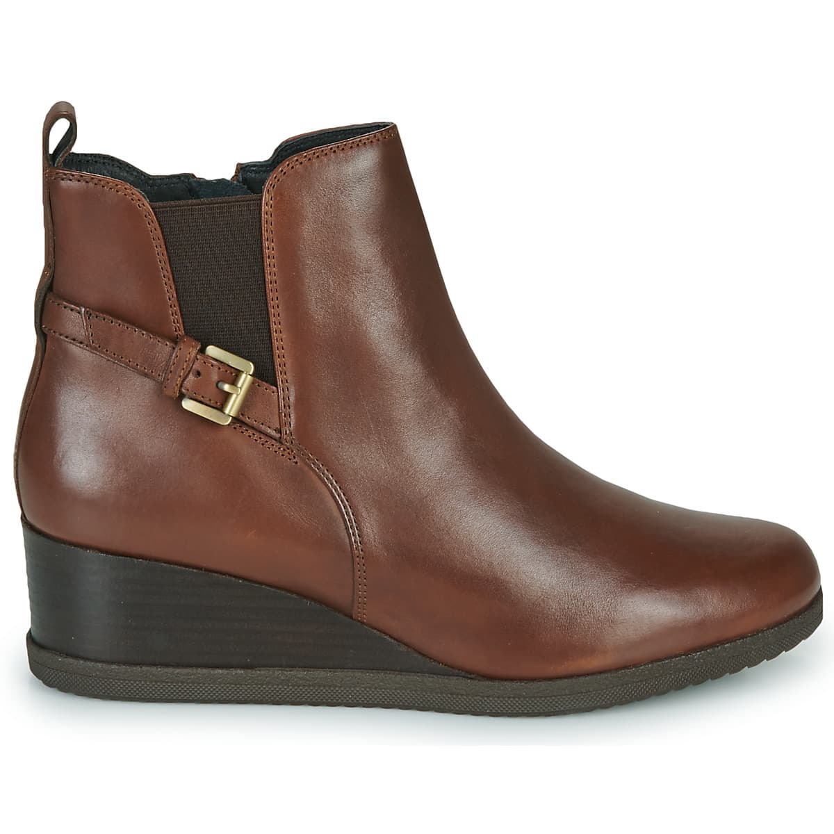 Women's Ankle Boots Geox Brown