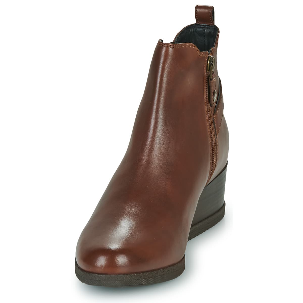 Women's Ankle Boots Geox Brown