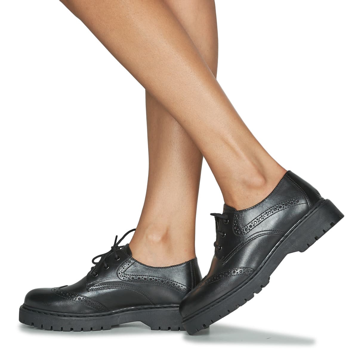 Women's Derby Shoes Geox Black