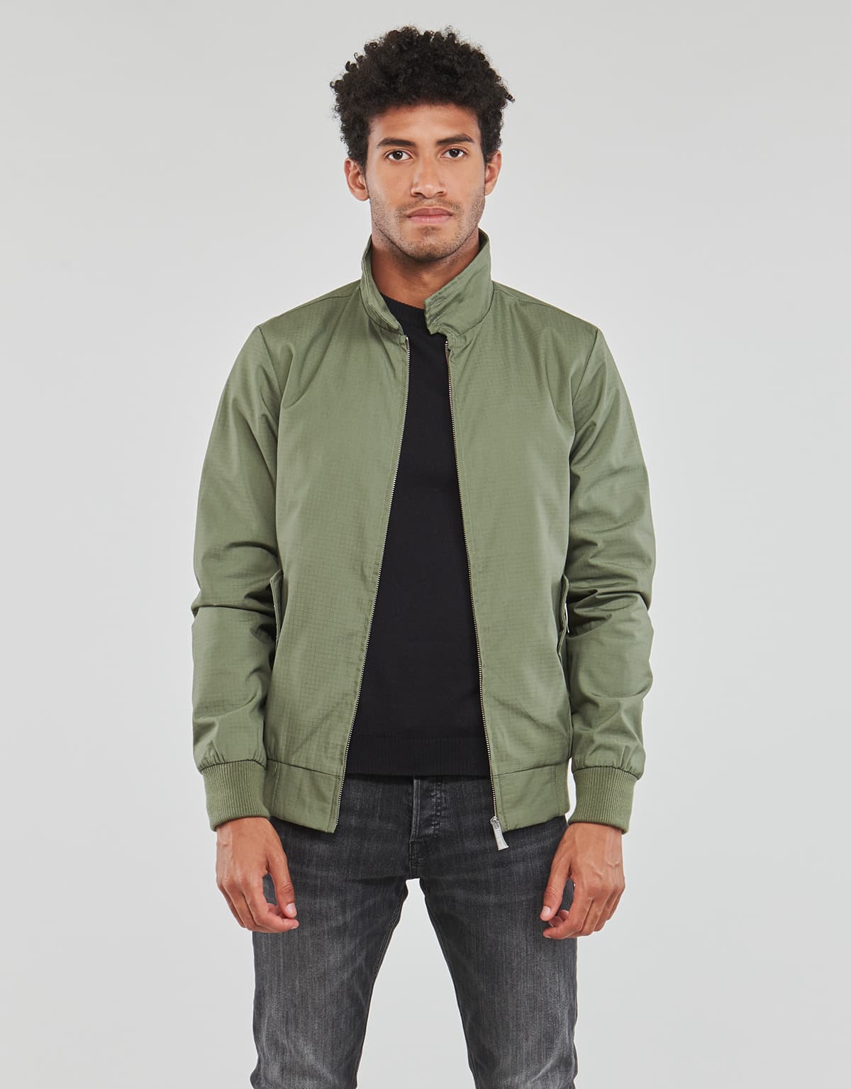 Men's Jackets Harrington Khaki