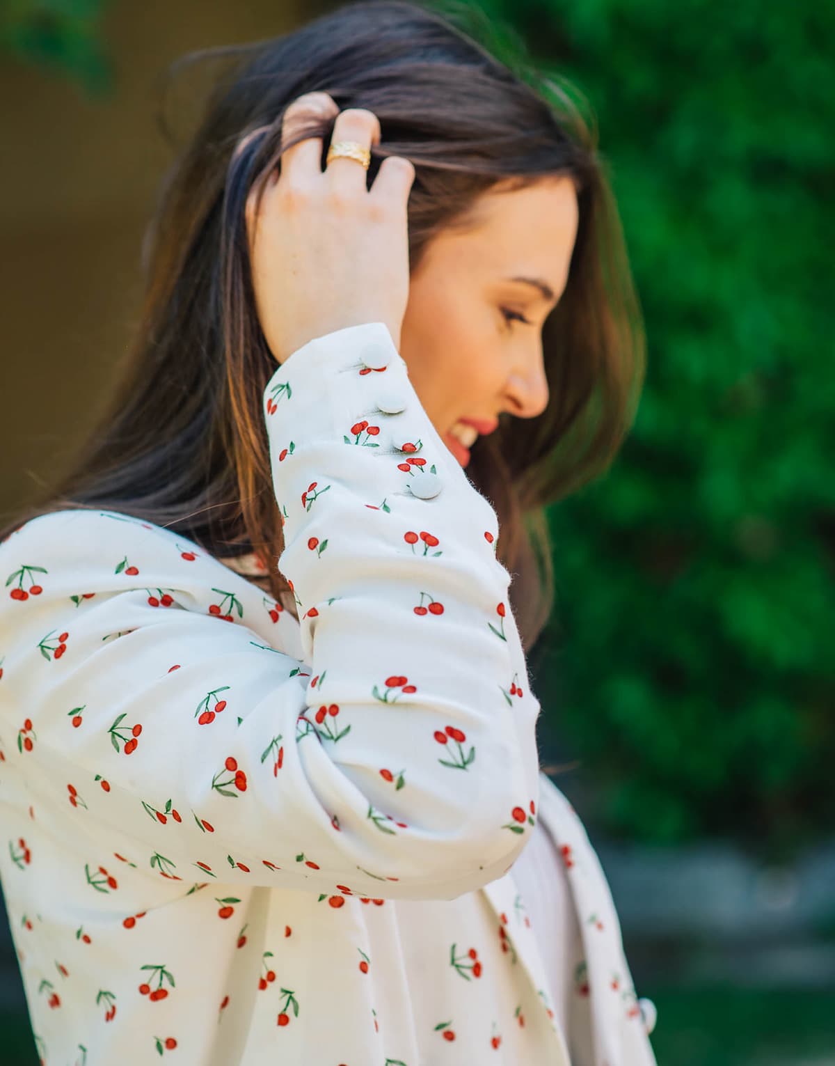 Women's Blazers Céleste White