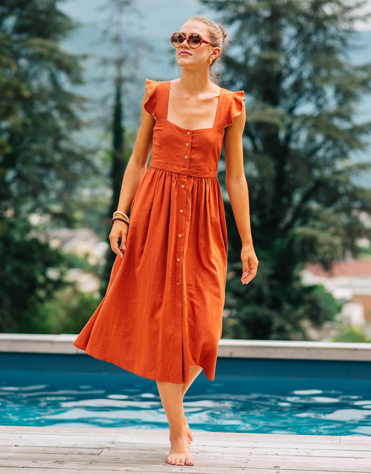 Women's Dresses Céleste Brown