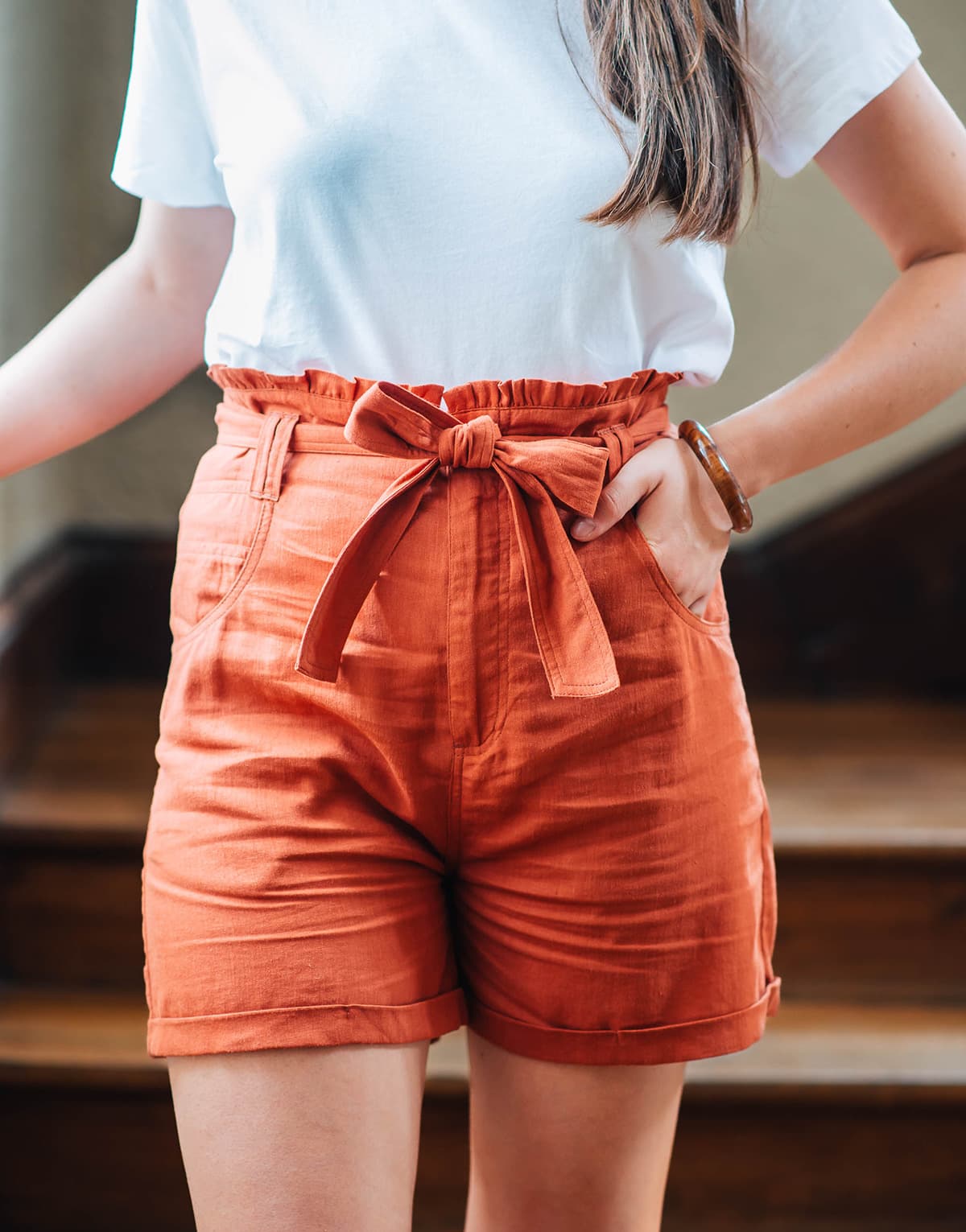 Women's Shorts Céleste Brown