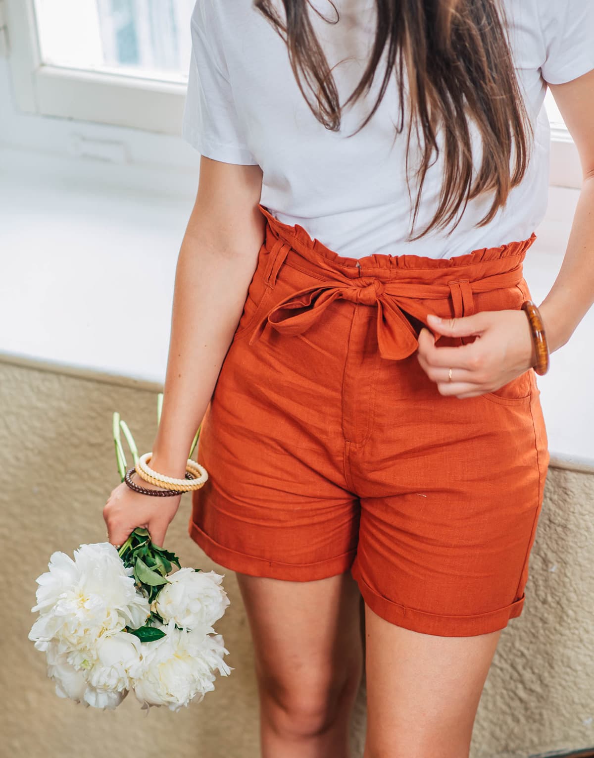 Women's Shorts Céleste Brown