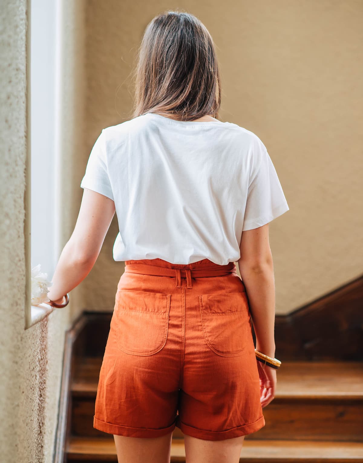 Women's Shorts Céleste Brown