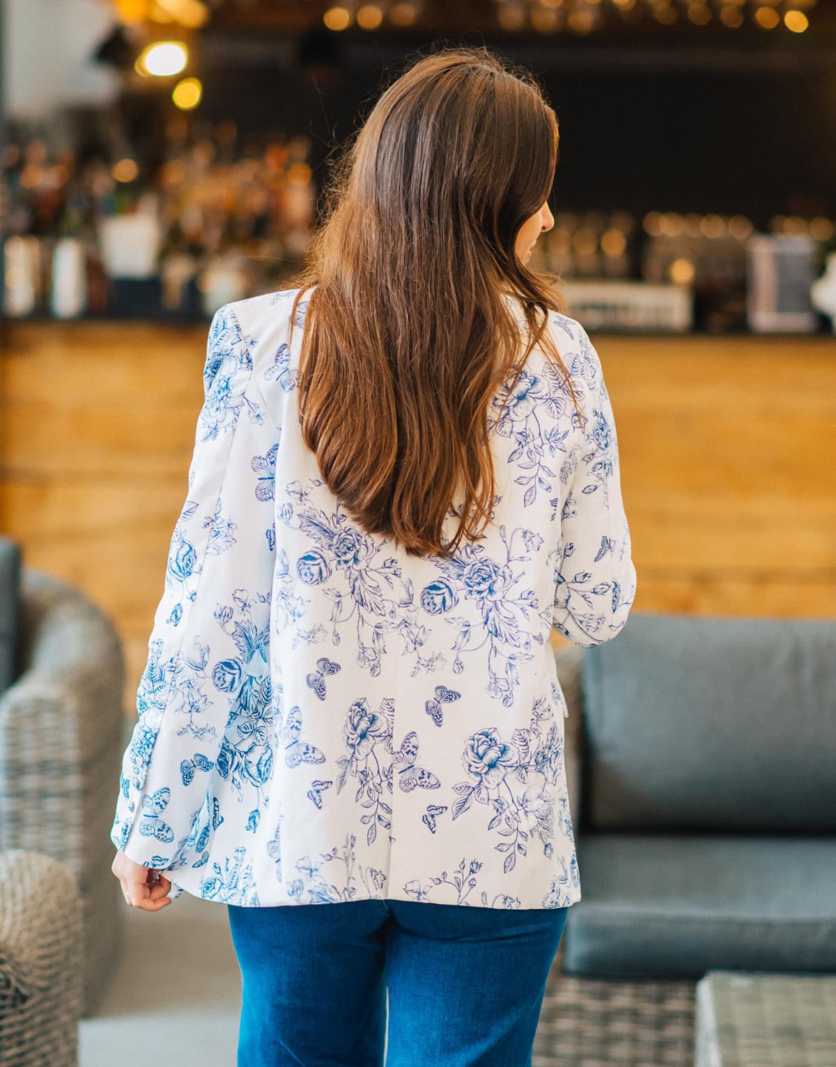 Women's Blazers Céleste White